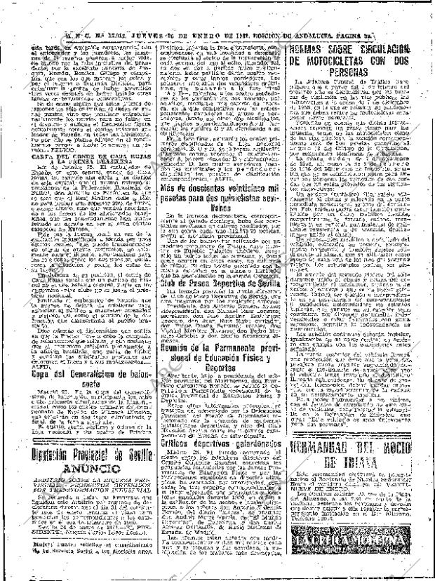 ABC SEVILLA 26-01-1961 página 32