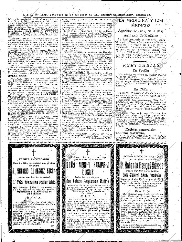 ABC SEVILLA 26-01-1961 página 34