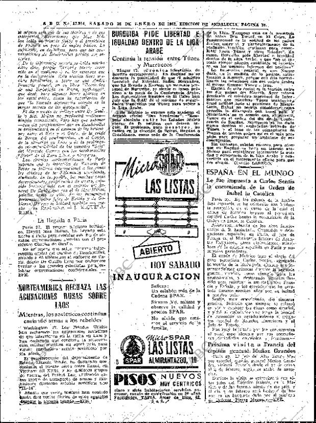 ABC SEVILLA 28-01-1961 página 18