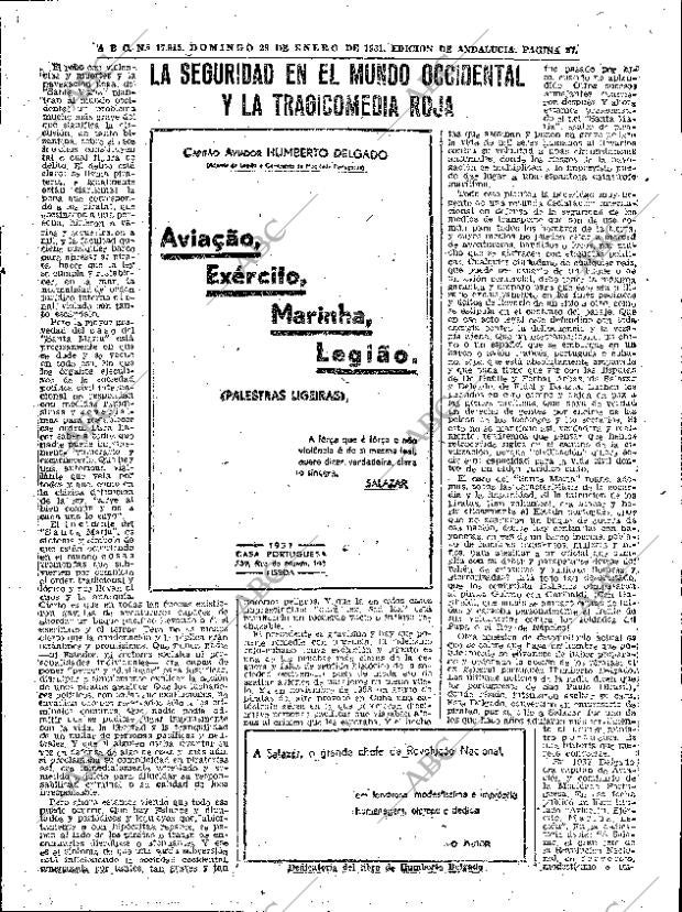 ABC SEVILLA 29-01-1961 página 27