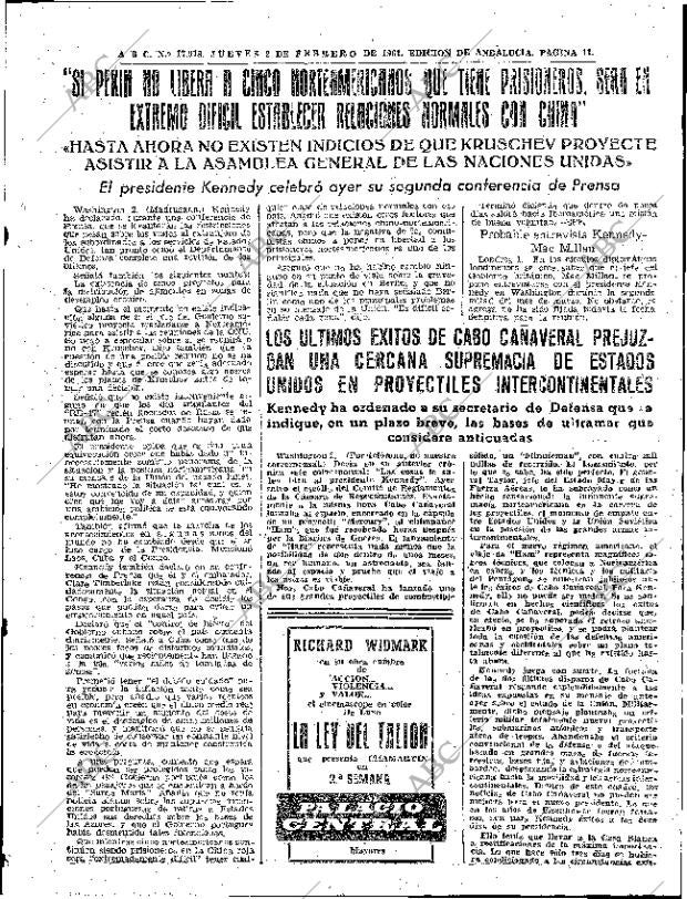 ABC SEVILLA 02-02-1961 página 11