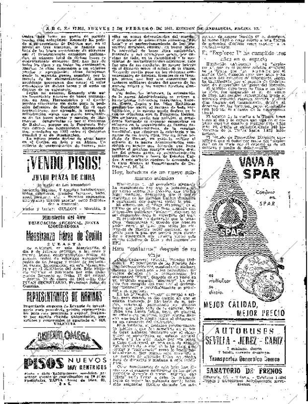 ABC SEVILLA 02-02-1961 página 12