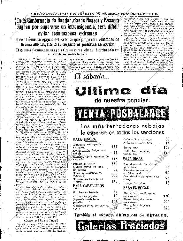 ABC SEVILLA 02-02-1961 página 13