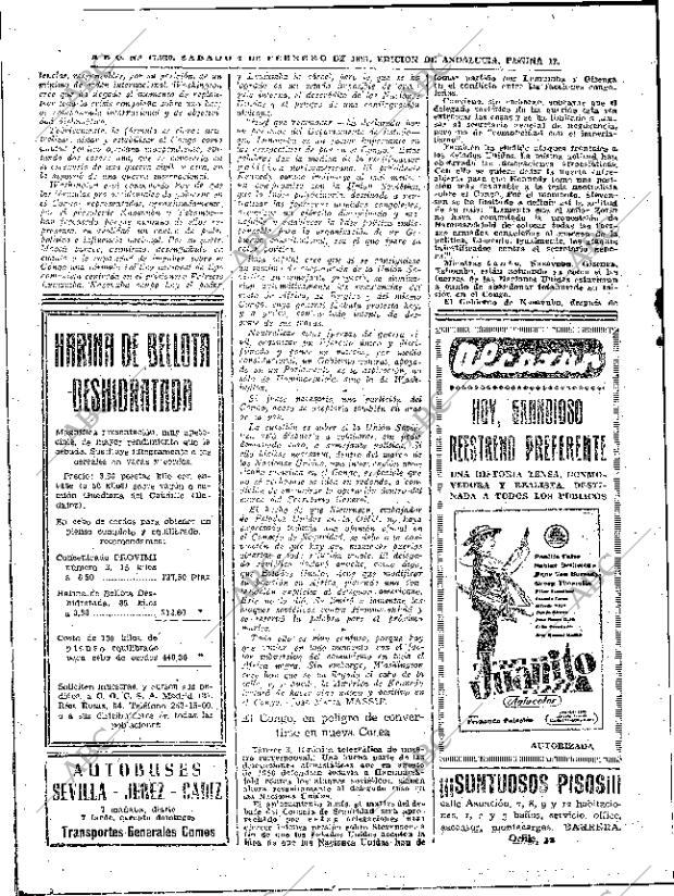 ABC SEVILLA 04-02-1961 página 12