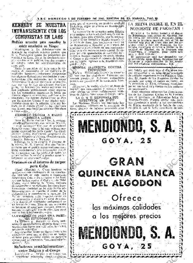ABC MADRID 05-02-1961 página 53