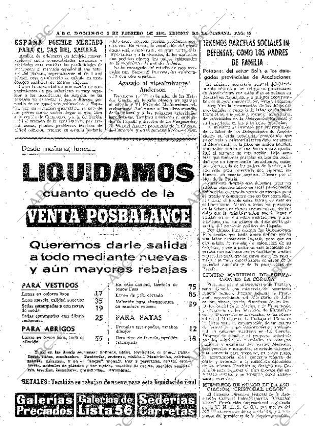 ABC MADRID 05-02-1961 página 55