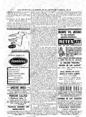 ABC MADRID 05-02-1961 página 64