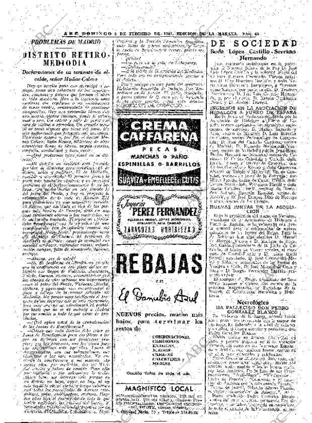 ABC MADRID 05-02-1961 página 68