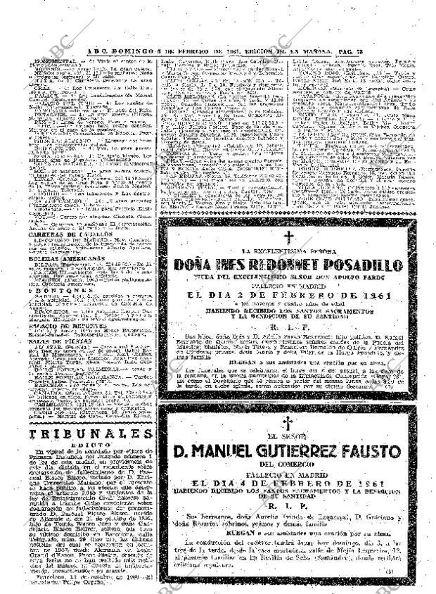 ABC MADRID 05-02-1961 página 78