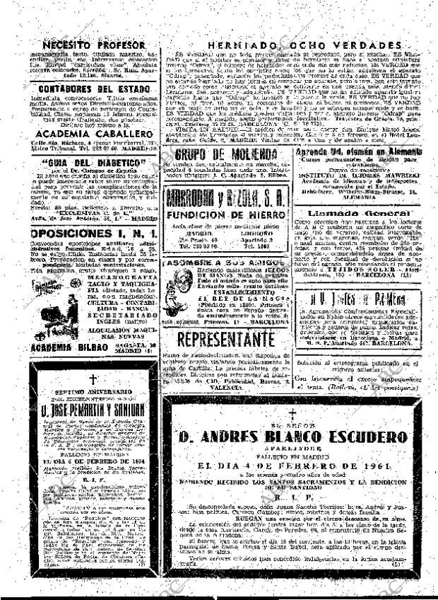 ABC MADRID 05-02-1961 página 90
