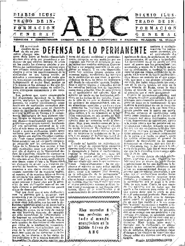 ABC SEVILLA 14-02-1961 página 3