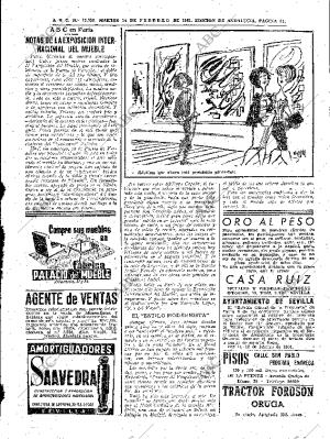 ABC SEVILLA 14-02-1961 página 31