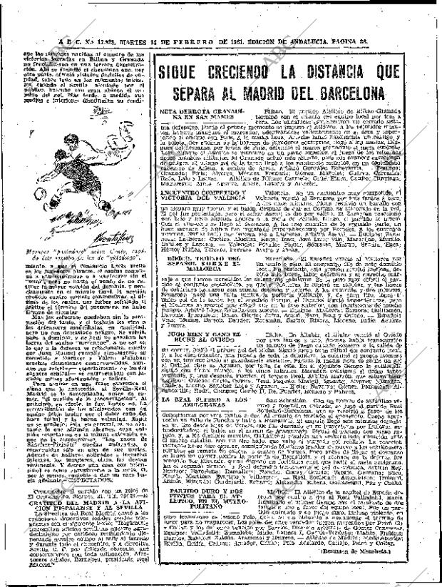 ABC SEVILLA 14-02-1961 página 36