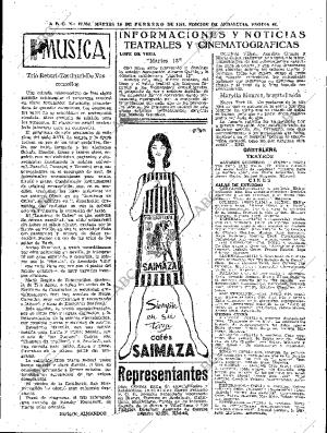 ABC SEVILLA 14-02-1961 página 41