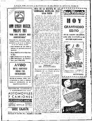 ABC SEVILLA 16-02-1961 página 28