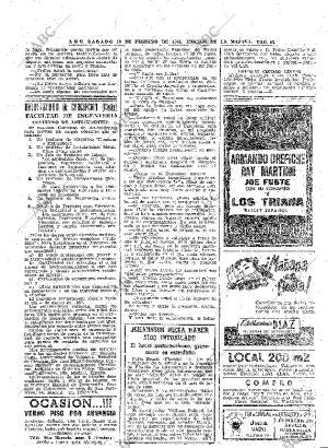 ABC MADRID 18-02-1961 página 62