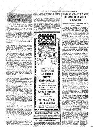 ABC MADRID 18-02-1961 página 64