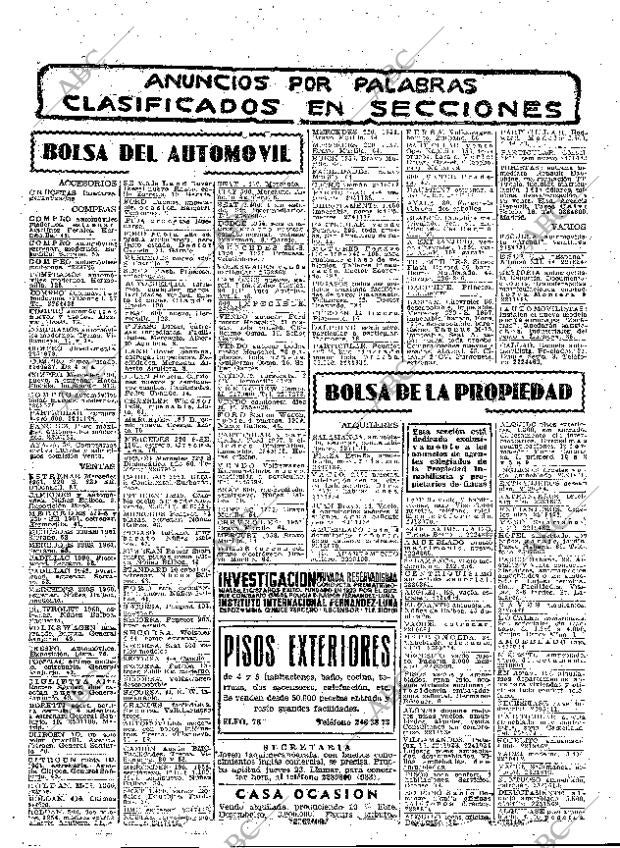 ABC MADRID 18-02-1961 página 70