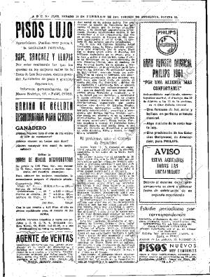 ABC SEVILLA 18-02-1961 página 16