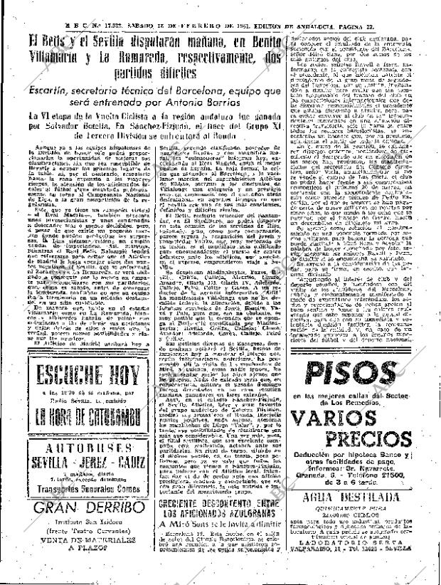 ABC SEVILLA 18-02-1961 página 33