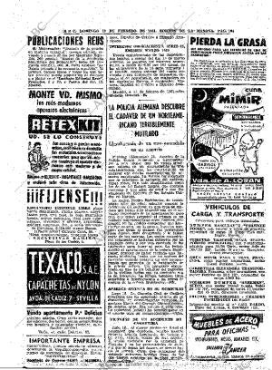 ABC MADRID 19-02-1961 página 104