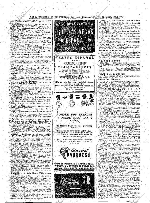 ABC MADRID 19-02-1961 página 111