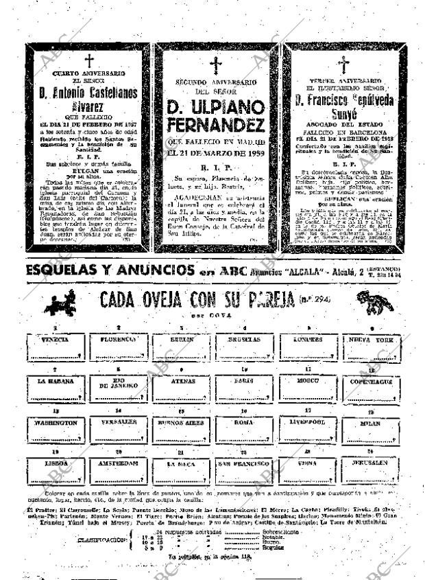 ABC MADRID 19-02-1961 página 112