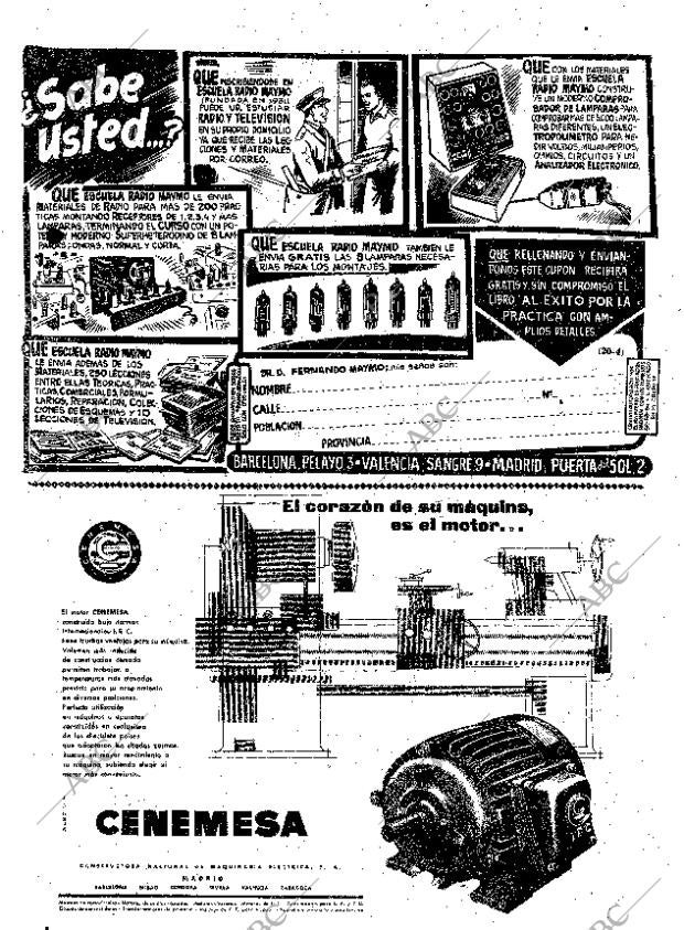 ABC MADRID 19-02-1961 página 28