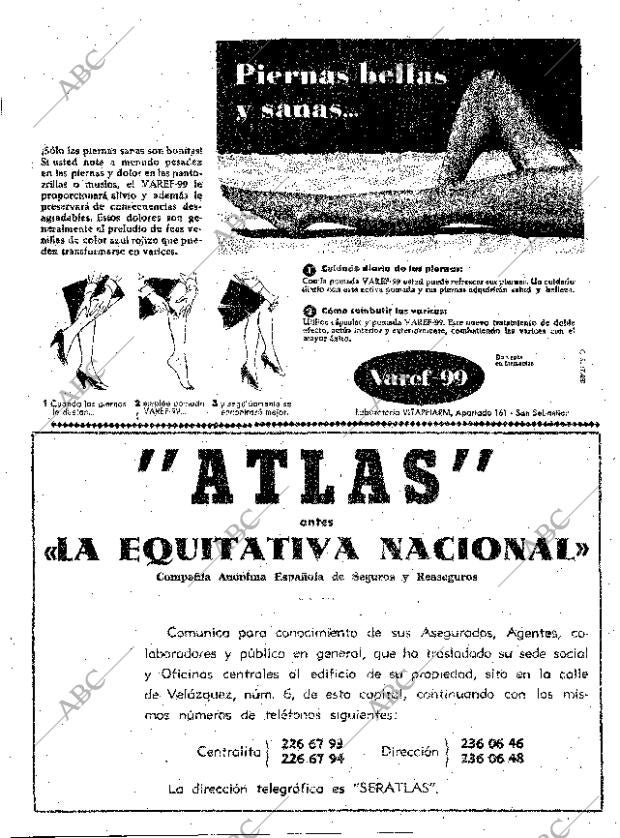 ABC MADRID 19-02-1961 página 34