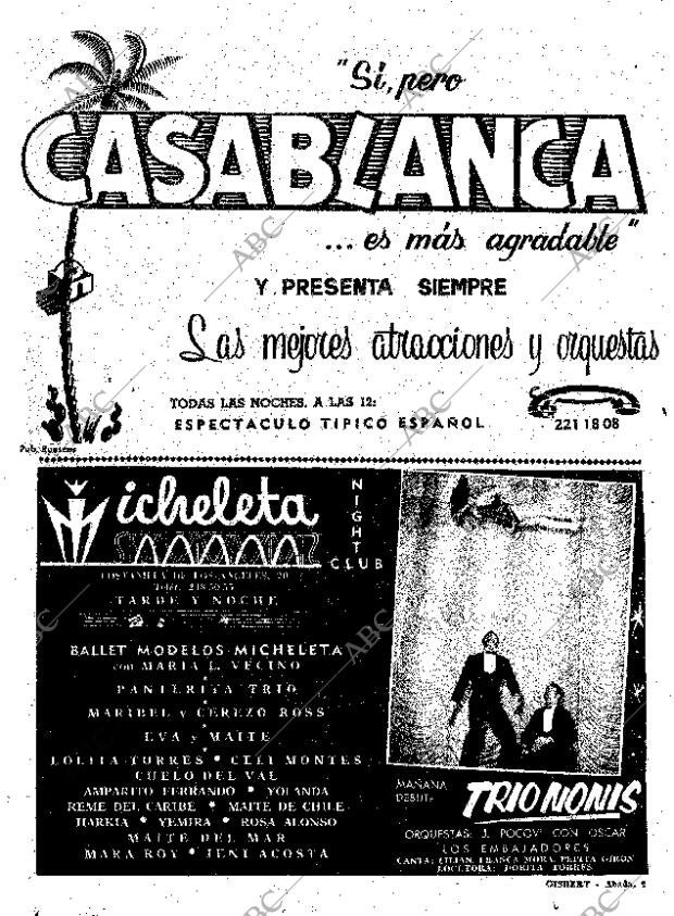 ABC MADRID 19-02-1961 página 50