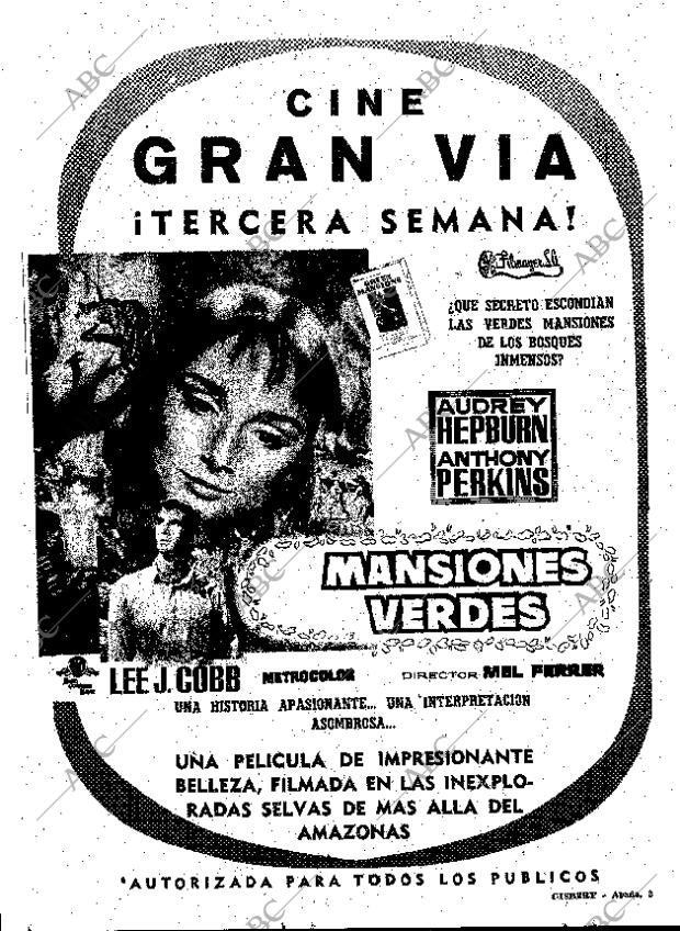 ABC MADRID 19-02-1961 página 54