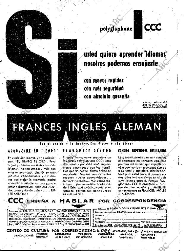ABC MADRID 19-02-1961 página 63