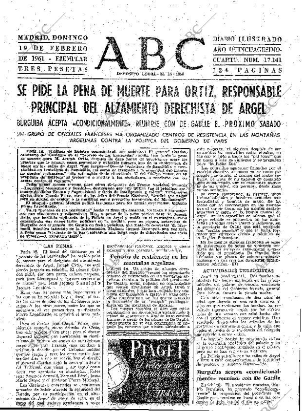 ABC MADRID 19-02-1961 página 79