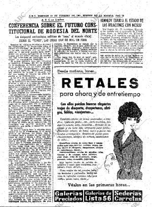 ABC MADRID 19-02-1961 página 83