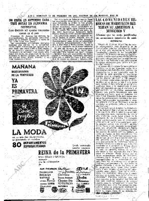 ABC MADRID 19-02-1961 página 85