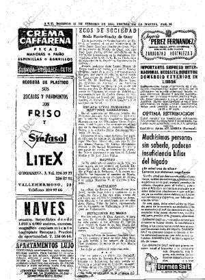 ABC MADRID 19-02-1961 página 94
