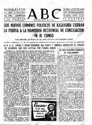 ABC MADRID 21-02-1961 página 47