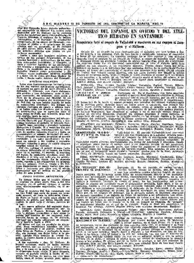 ABC MADRID 21-02-1961 página 70