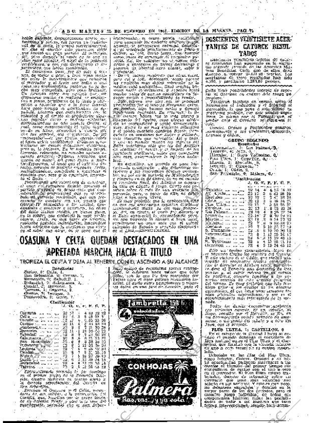 ABC MADRID 21-02-1961 página 72