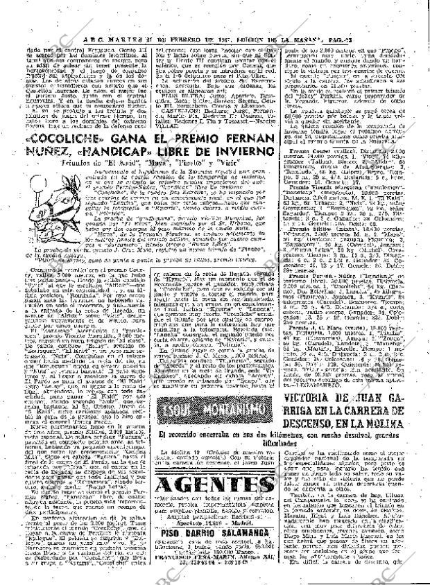 ABC MADRID 21-02-1961 página 73