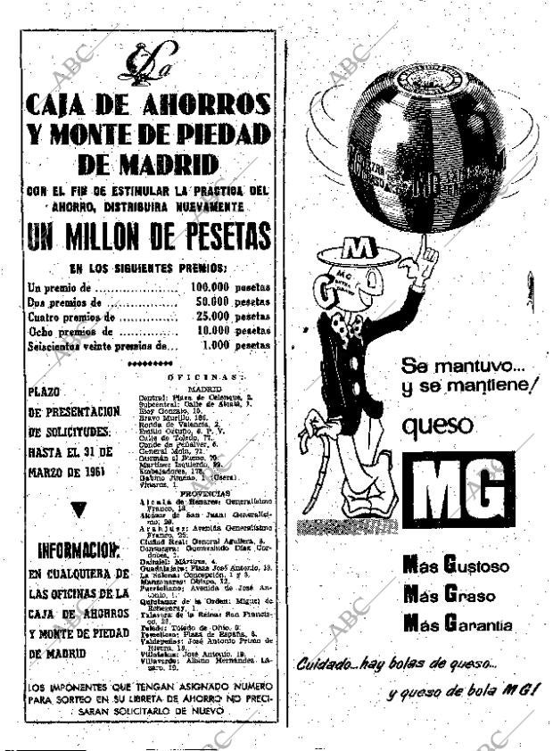 ABC MADRID 22-02-1961 página 10