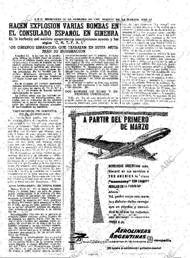 ABC MADRID 22-02-1961 página 37