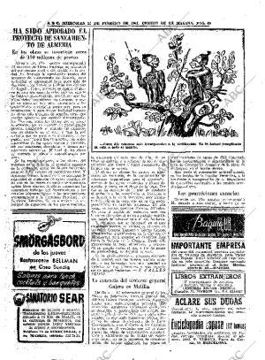 ABC MADRID 22-02-1961 página 49