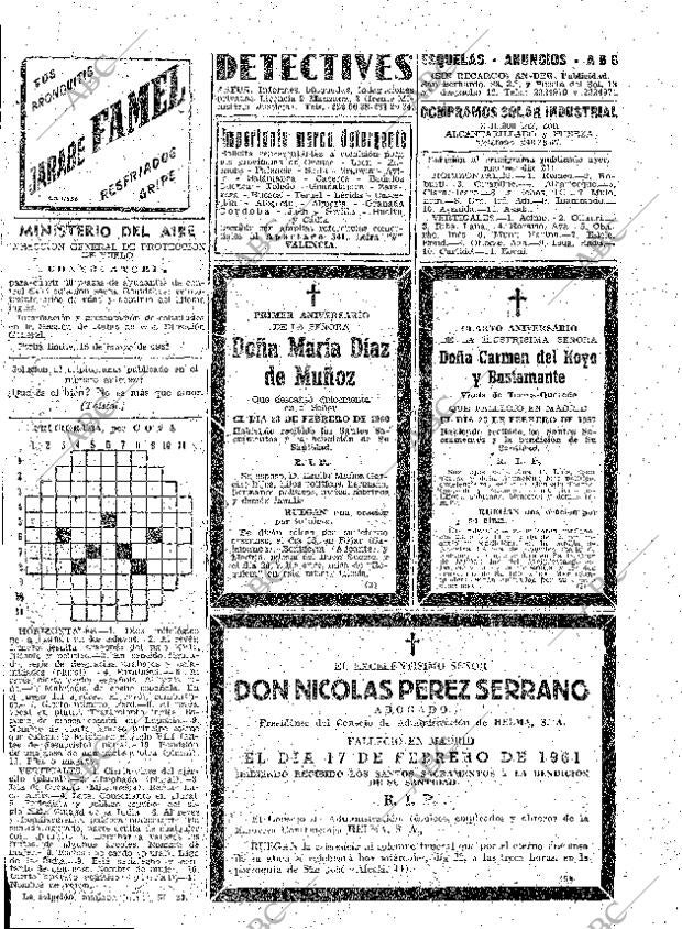 ABC MADRID 22-02-1961 página 71