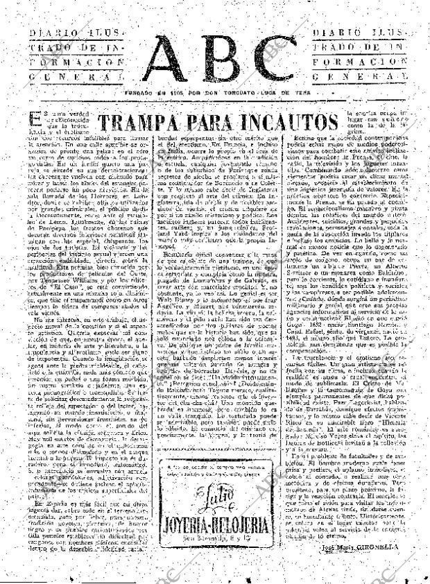 ABC MADRID 23-02-1961 página 3