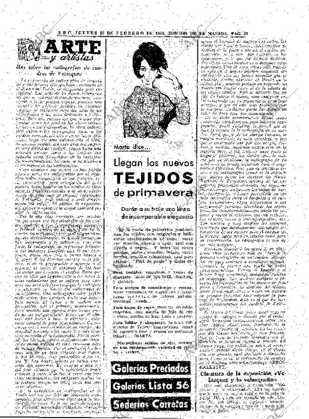 ABC MADRID 23-02-1961 página 35