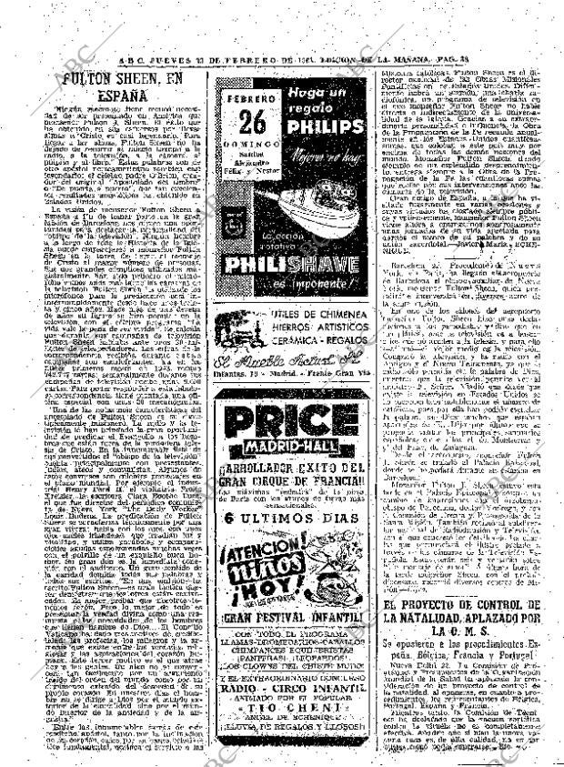 ABC MADRID 23-02-1961 página 36