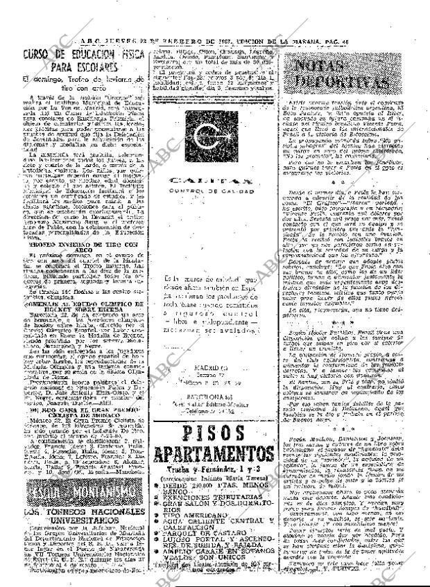 ABC MADRID 23-02-1961 página 44