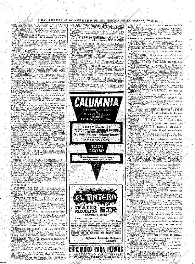 ABC MADRID 23-02-1961 página 49