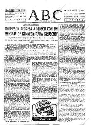 ABC MADRID 24-02-1961 página 23